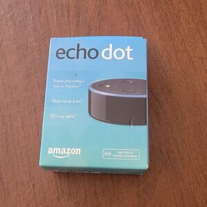 Amazon Echo Dot (2nd Generation) Smart Speaker with Alexa, Black. New, sealed